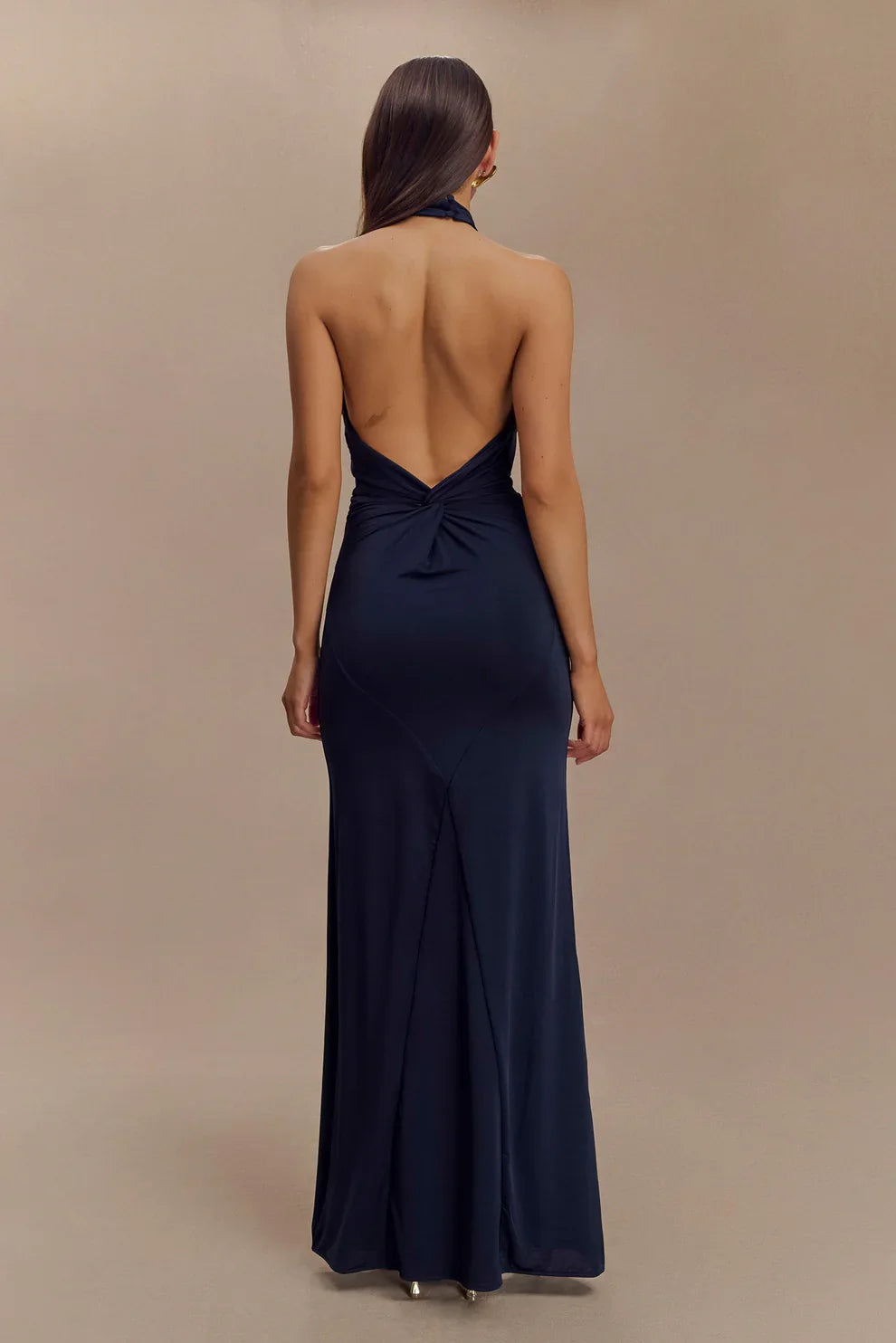 Malia – Slinky Halter Curve Dress