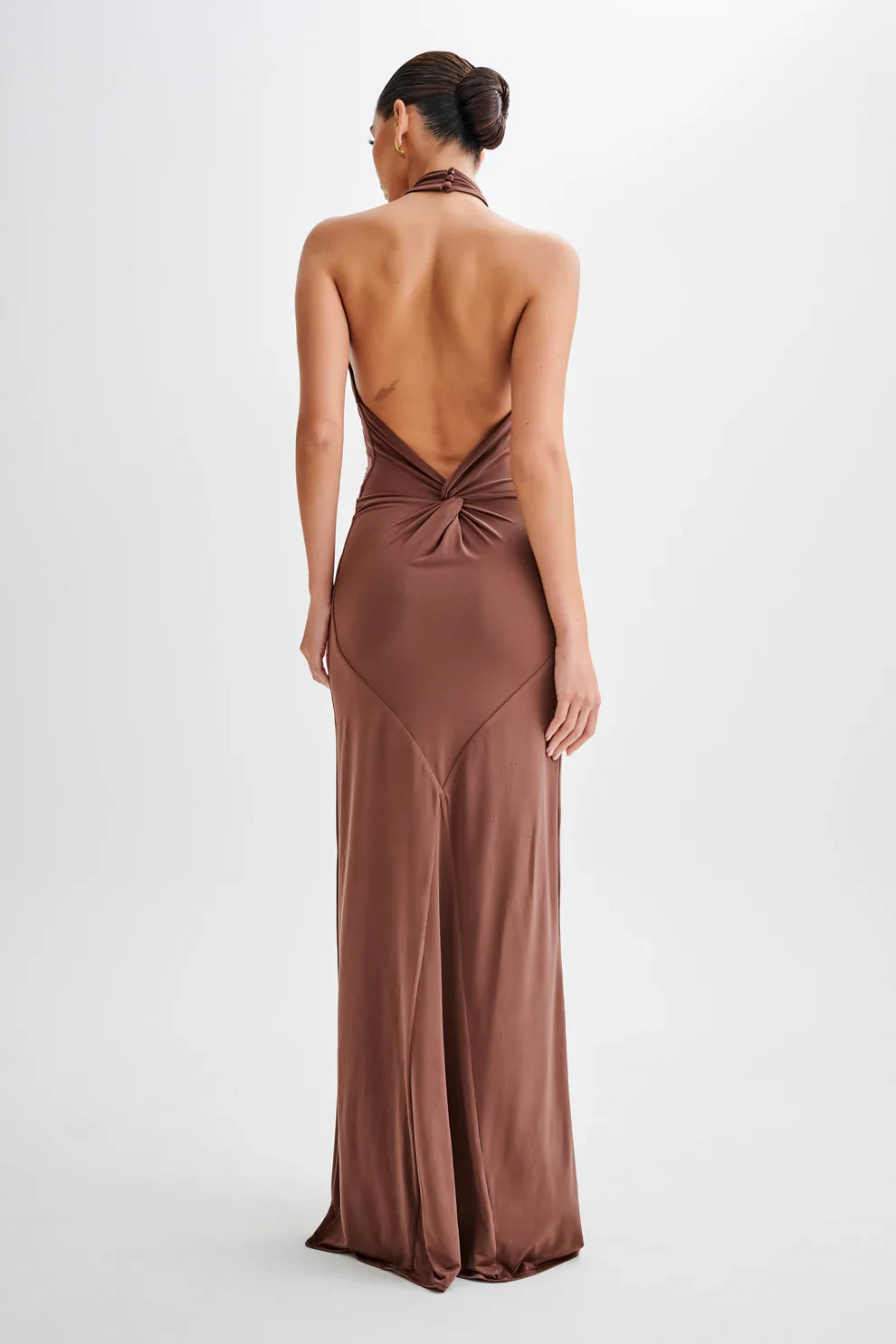 Malia – Slinky Halter Curve Dress